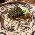 京天神 野口 - 【 そば 】キャビア　雲丹