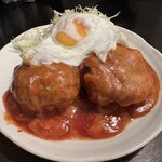 森の茶屋 - 目玉焼きがうれしい