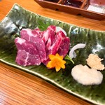 熊本牧場直営 石黒商店 - 馬刺し　イチボ