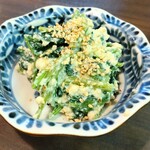Tachinomi Izakaya Sakura - 시금치 흰 두부 무침