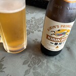 鳴沢ゴルフ倶楽部 - キリン中瓶(もちろん仲間が運転)