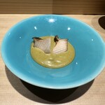 鮨 一 - 鮑肝ソース