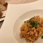ビストロ プレザン - ショートパスタ✨とてもあっさりしたミートソースなのに味は濃厚でもっと食べたい