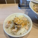 らぁ麺 なとり - ミニチャーシュー丼('24/10/20)