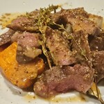 金剛商店138番地 - 和牛のミスジステーキ。真のメイン。