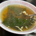 ラーメン大将 - カレーチャーハンのスープ