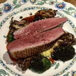 Trattoria DUE - 鴨胸肉の炭火焼き