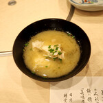 板 石山光一 - 蟹出汁の味噌汁