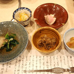 板 石山光一 - 前菜 五種