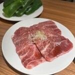 焼肉ホルモン金樹 - ツラミ＆ピーマン