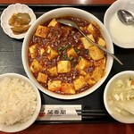 菜香閣 - 料理写真:「麻婆豆腐定食」@1188