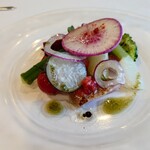 グリル銀鱗荘 - 函館産カツオマリネ