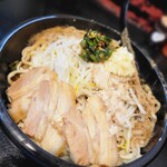 自家製太麺 ドカ盛 マッチョ - 