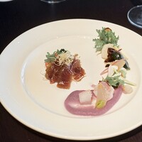 THE DINING シノワ唐紅花＆鉄板フレンチ蒔絵 - 