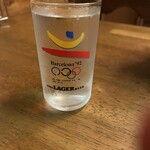 きく乃 - 歴史を感じるバルセロナオリンピックのコップ