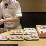 名古屋 栄 鮨 栄華 - 