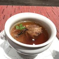 窯焼きステーキ 福田 - 【 和牛コンソメポトフ仕立て 】