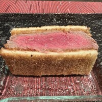 窯焼きステーキ 福田 - 【 和牛カツサンド 】