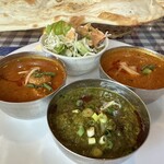 インド料理ルンビニ - Aランチ