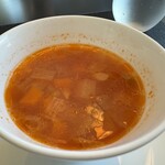 DADA - ランチのデフォルトスープはミネストローネでした