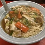 幸園 - 五目あんかけ麺　なんと450円