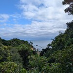 シェブロンカフェ - 裏から見える景色