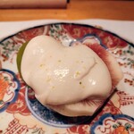 ますぶち - イチジクとシャインマスカットの白和え