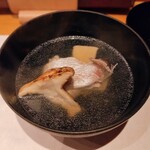 ますぶち - 真鯛と松茸のお椀