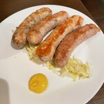食堂TOPO - 4種の自家製ソーセージ