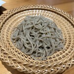 宮野屋 - 粗挽きざる蕎麦（並盛りのみ）(1,200円税込)