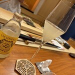 ときずし 山田 - 乾杯　ジンジャーエール