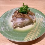 回転寿司 寿し一貫 - 炙り土佐ネーズ・げそ 218円