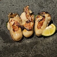 鉄板焼キュイジーヌ バンブー グラッシィ 恵比寿店 - 焼き牡蠣