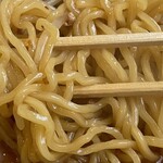 ラーメン 奉蘭 - 麺アップ