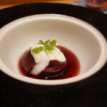 寿司英 - 無花果ワイン煮