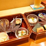 寿司英 - 前菜盛合せ(11品)