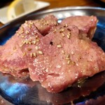 カウンター焼肉かるび - 厚切り上牛タン
