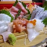 おまかせ刺身1080円分②（私の）