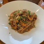 ボーノ - 芝エビのトマトクリームソース（大盛り・無料）　１４５０円