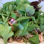 ボーノ - ヤリイカのペペロンチーノ（大盛り）　近景