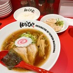 麺屋はなび - 中華そば　水餃子セット