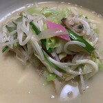 長崎ちゃんぽん 旬 - ちゃんぽん　近景