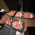 神戸牛焼肉 石田屋。Hanareの上 - 