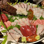 食房 四季 - 大間のマグロの刺し盛りは四季さん定番