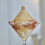 夏空 - ２０２４年１０月再訪：和栗のモンブラン☆