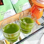 宇治茶の山田園茶舗 - 暑い中、歩いて渇いた喉を潤してくれる♡