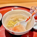 礒田 - 北寄貝のコリコリ感とトロトロのお茄子！