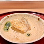 礒田 - 徳島、白甘鯛の鱗焼き