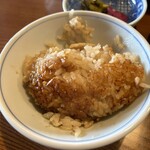 伊豫水軍 - 鯛釜飯のおこげ