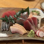 夜ノ焼魚 ちょーちょむすび - 見た目が良いのはもちろんの事、少し炙ったり塩で食べたりと様々な味が楽しめる。3点盛り注文しても、サービスでいつも3点以上（笑）